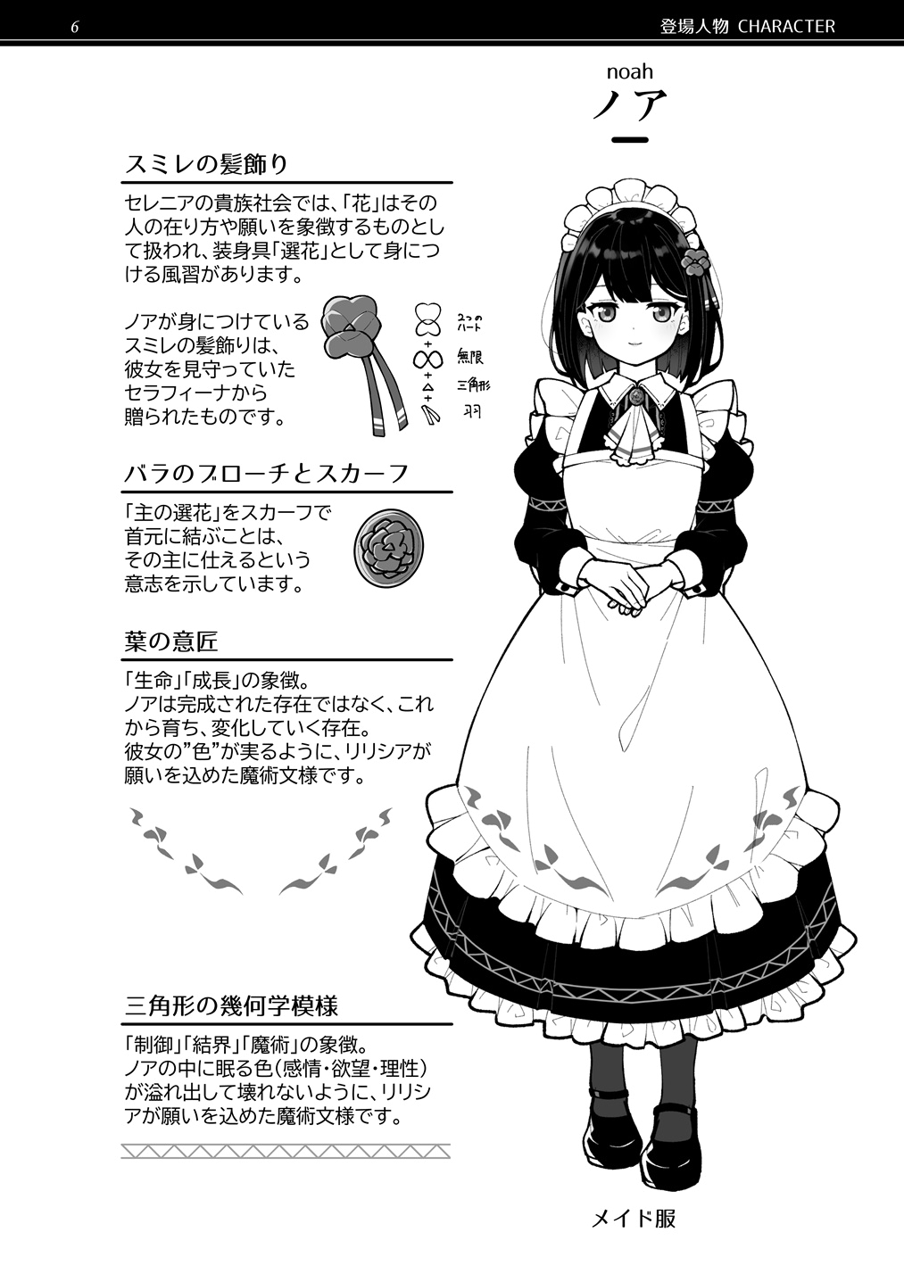 魔族令嬢とメイドさんの30日 – Demon Lily and the Noir Maid 設定資料集