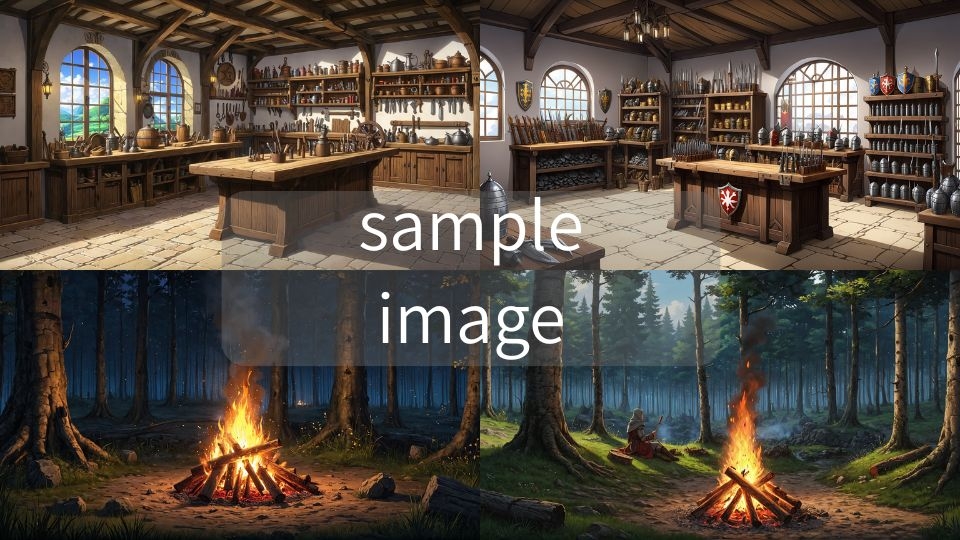 背景画像素材2〈ファンタジー〉