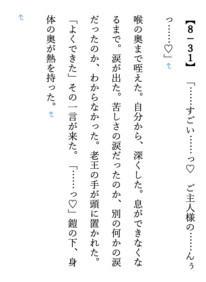 【ファンタジー/女騎士/巨乳堕落/ノベルス】氷雪姫騎士三姉妹 次女調教編8(完結)〜老いた帝王の征服録 暴君は高貴なる王妃・騎士・聖女を悉く支配する〜