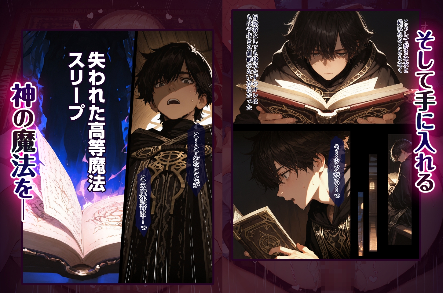 幼馴染冒険者パーティーのお荷物魔法使いオレ 失われた高等魔法スリープを覚えて皆にようやく恩返し！と思ったけど性欲を抑えきれずパーティーメンバーの眠姦孕ませレ◯プ