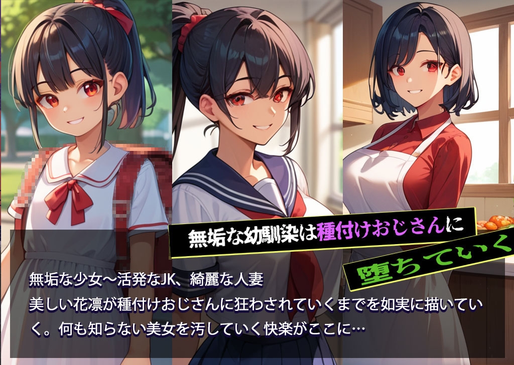 快楽堕ち孕ませ調教録 ～凛とした幼馴染、寝取りの果てに孕まされ続ける～