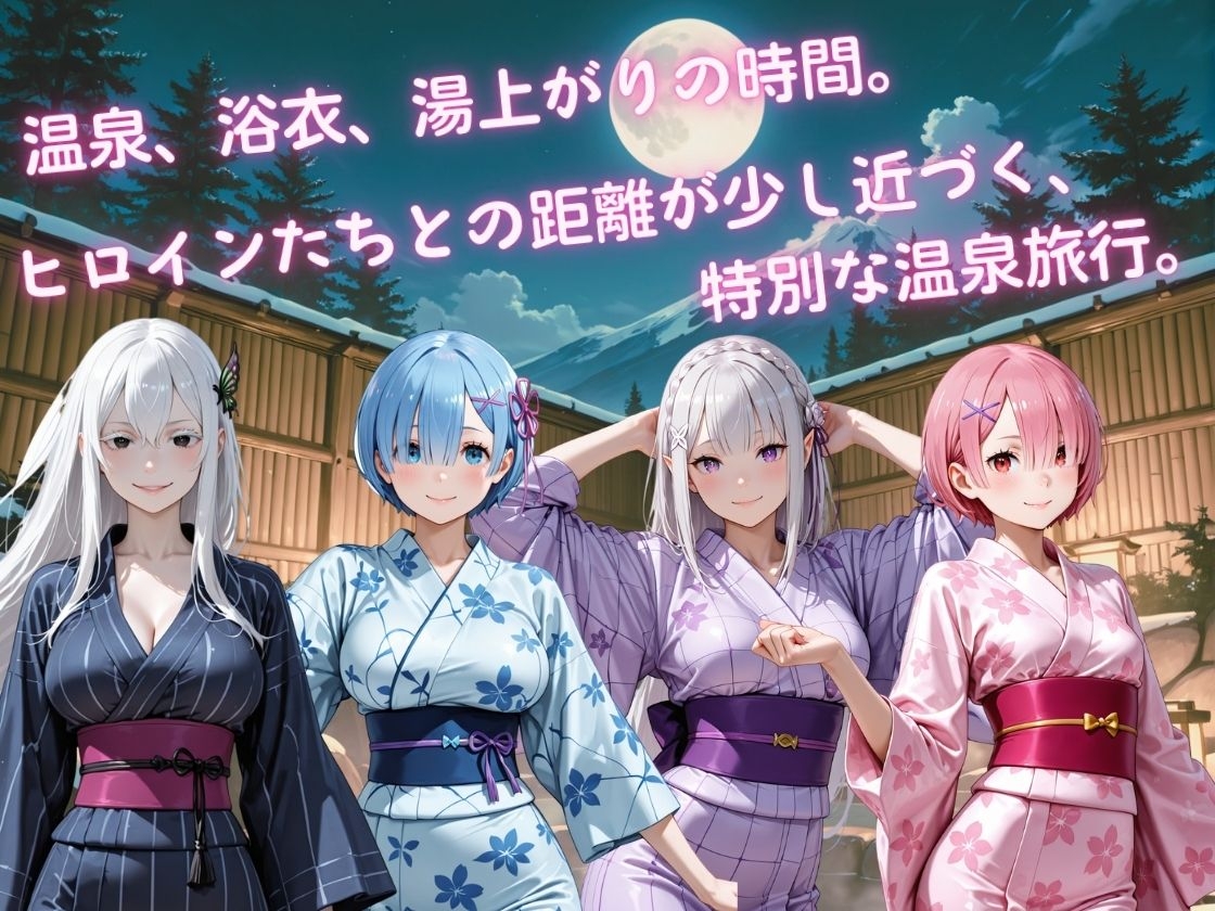 ヒロインたちの温泉旅行 ― 異世界の四人と過ごす休日 ―