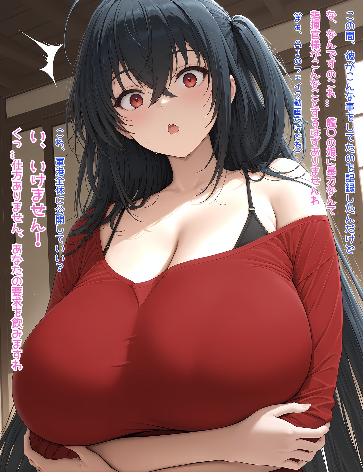 おじさんに甘えられる艦〇たち。