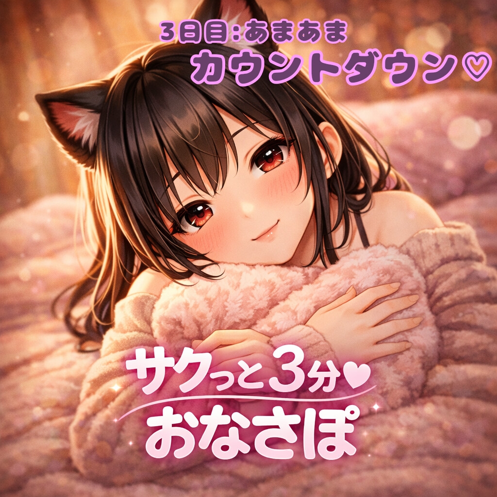 【総集編】あまあま3分おなさぽ♡10日分+特別編まとめ|毎日甘く癒される囁きASMR