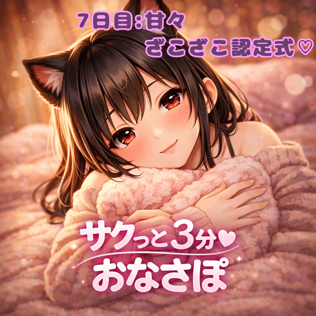 【総集編】あまあま3分おなさぽ♡10日分+特別編まとめ|毎日甘く癒される囁きASMR