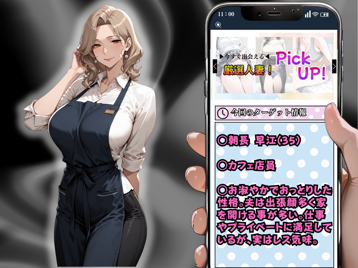 肉感人妻種付け〜愛想良いカフェ店員を背徳感じる中出しセックス〜