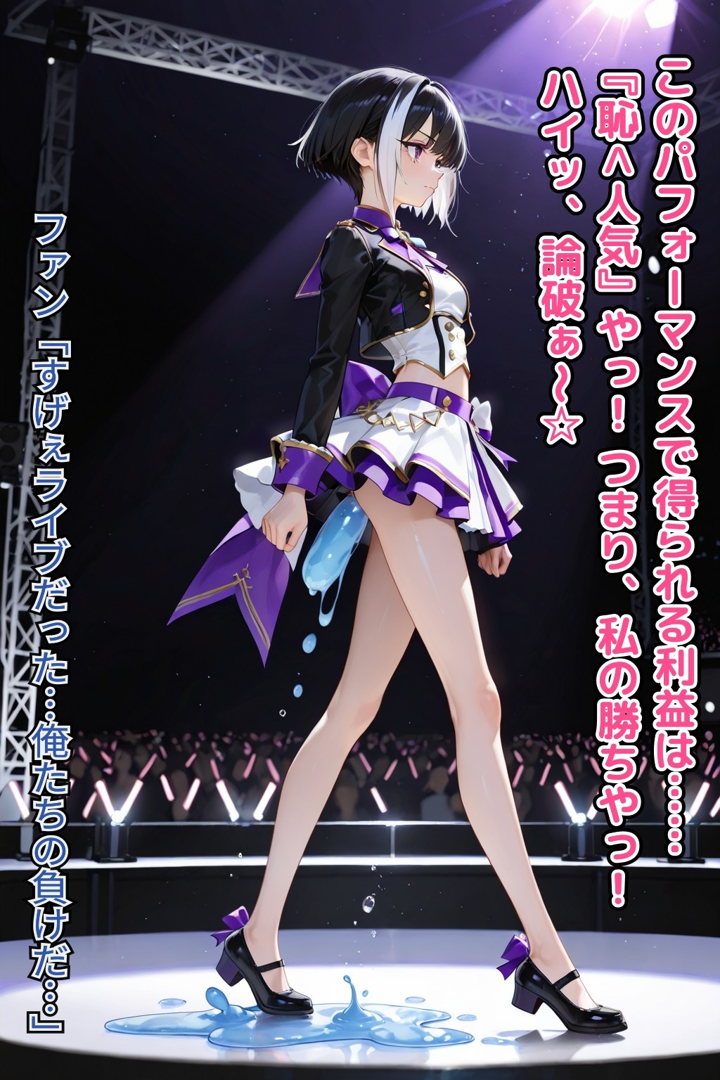 葛城彩矢の『論理崩壊』実証ログ(3話パック)【地下アイドル】【ごっくん】【浣腸】【触手】【CDZ】