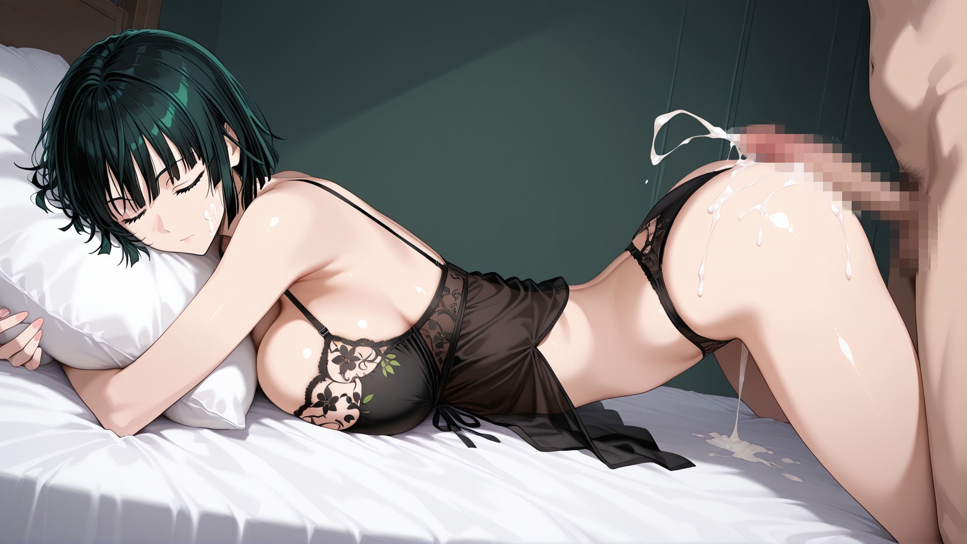 寝ている○○にぶっかけ ふぶき編