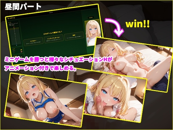 寝取られ配信彼女 ～借金2000万をカジノで取り戻すハメ撮りSLG～