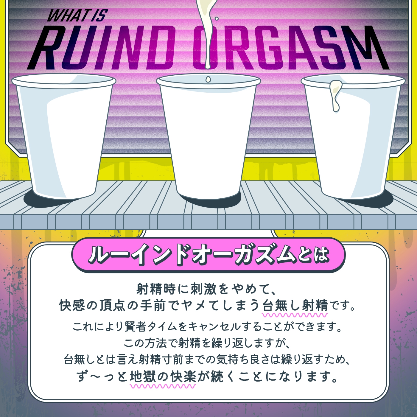 【男女同時アクメ】同時アクメが鍵★ドS女子とオス社畜とメス社畜の三者絶頂「アクエネ1」〜強○ルーインドのアクエネ発電所で乱れイキ〜【アクメナビ搭載】