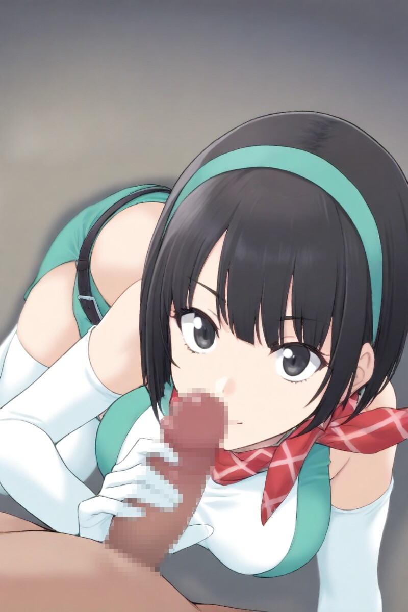 【デ〇モン】イ〇リ&カ〇ンが手コキと騎乗位セックスする本