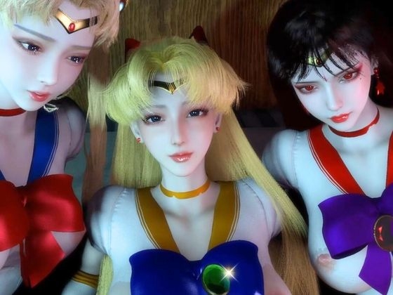 【100円アニメ】制服ムーンのアイドルビーナスハーレム動画【セー○ームーン|愛○美奈子】