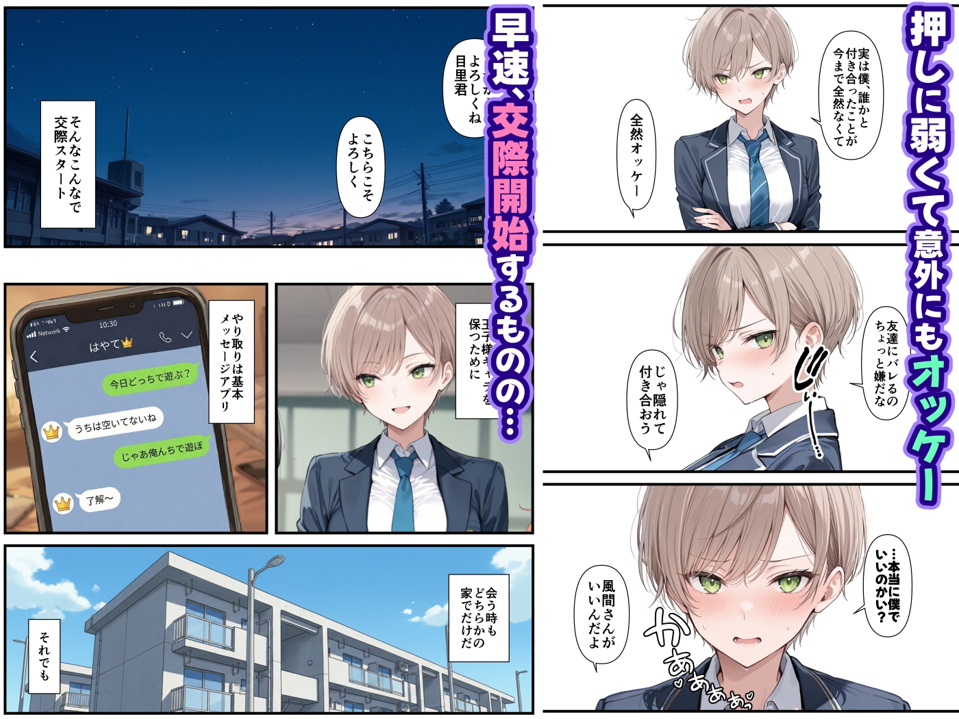 王子様の雌を俺だけが知っている