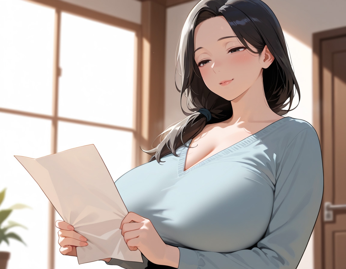 俺の肉便器 雨宿りしていた爆乳人妻を孕ませるまで