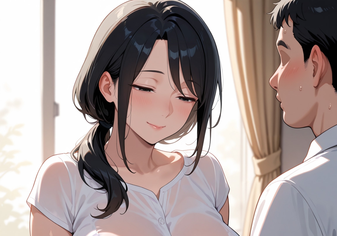 俺の肉便器 雨宿りしていた爆乳人妻を孕ませるまで