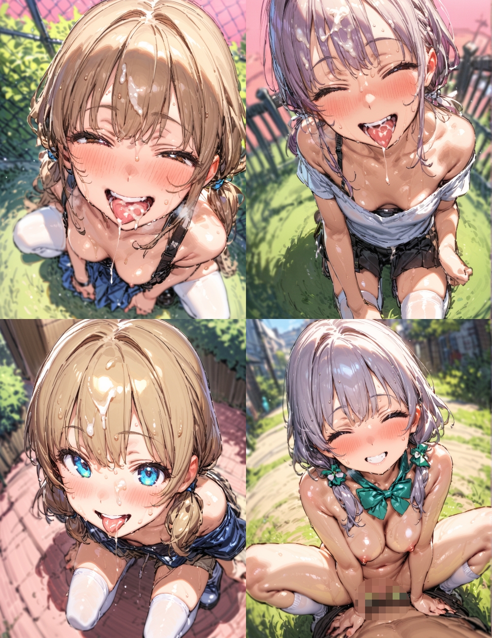 街中でしちゃいました