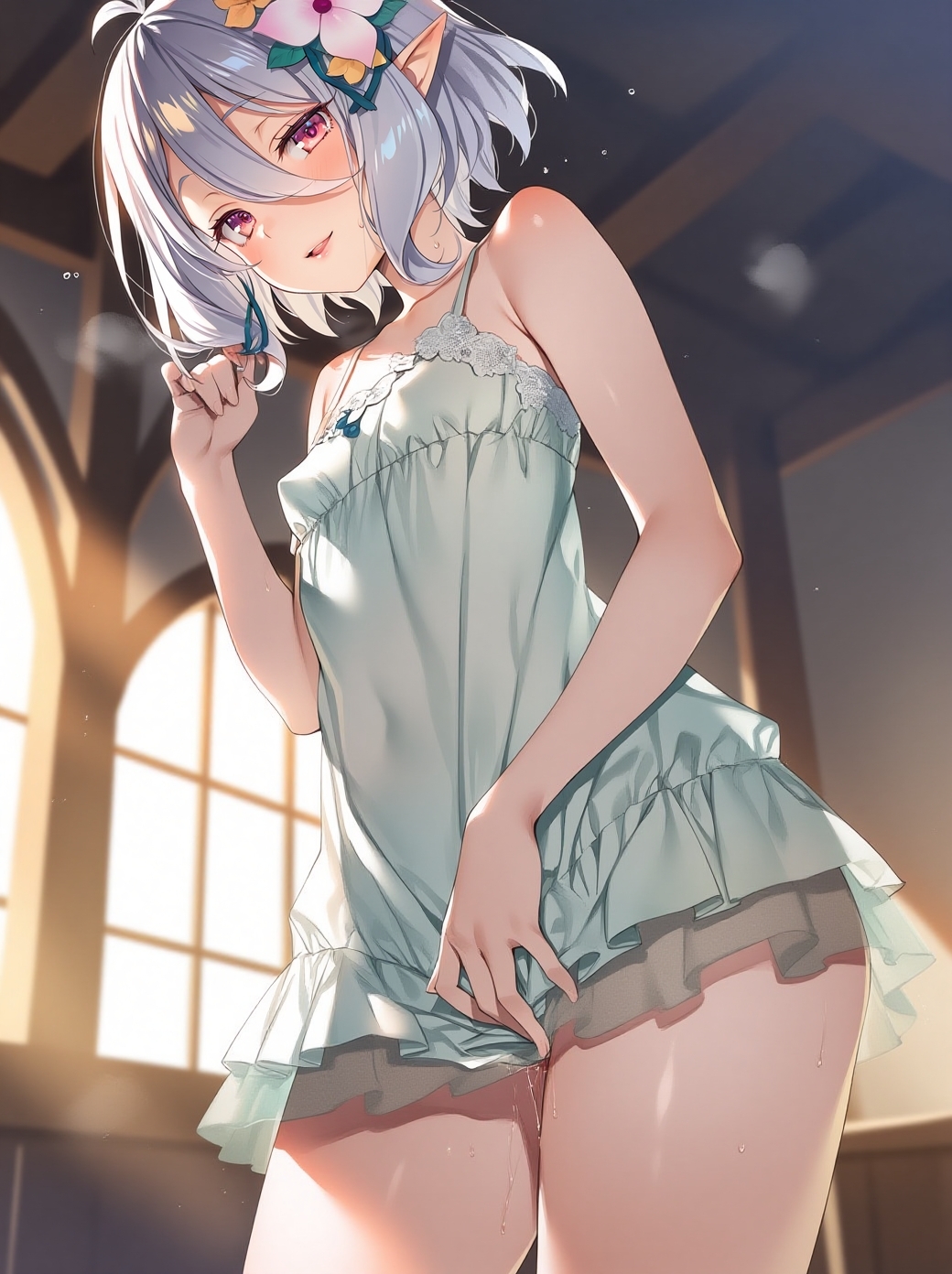 プリンセスniコネクト?美食殿暴食祭ホワイトソースがけフランクフルト躍喰い CG500枚