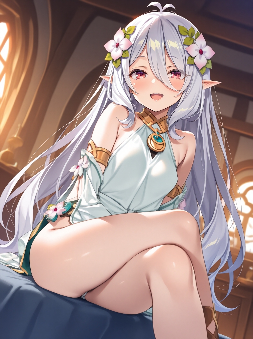 プリンセスniコネクト?美食殿暴食祭ホワイトソースがけフランクフルト躍喰い CG500枚