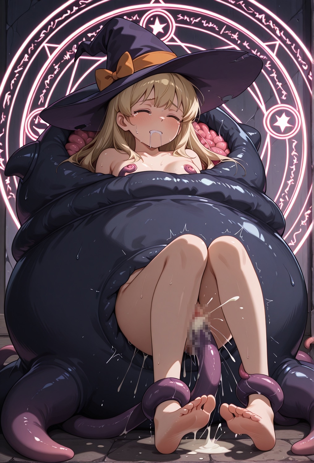 宇宙軟体に捕まって弄ばれる魔法使い CASE#02