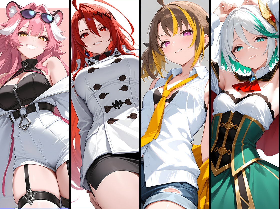 ホ〇ライブEN Justi〇e 500枚 キュート&セクシー Justi〇e R18 CG Collection – Limited 500 Cute & Sexy CGs – Preview 2