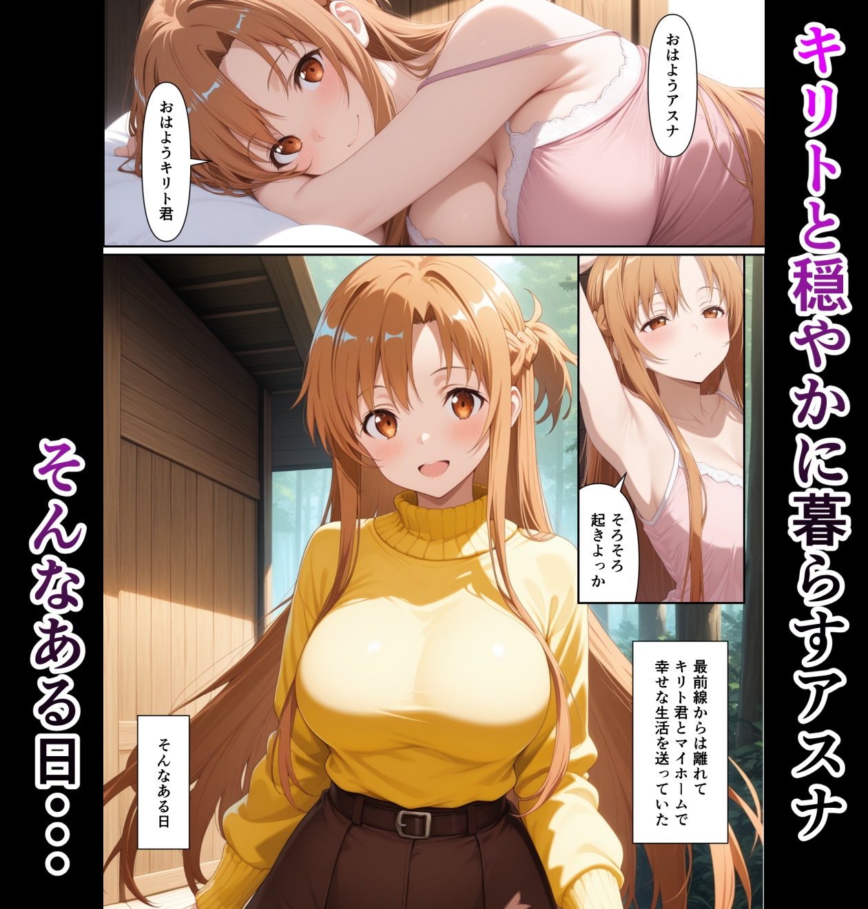 毎日30分、キリト以外の男に抱かれるアスナさん