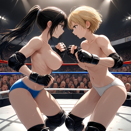 おっぱいバトル王座決定戦【おまけ没カット付き】