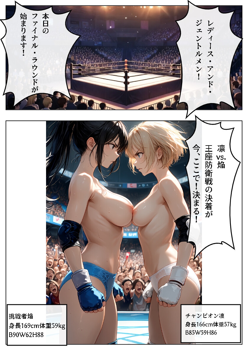 おっぱいバトル王座決定戦【おまけ没カット付き】