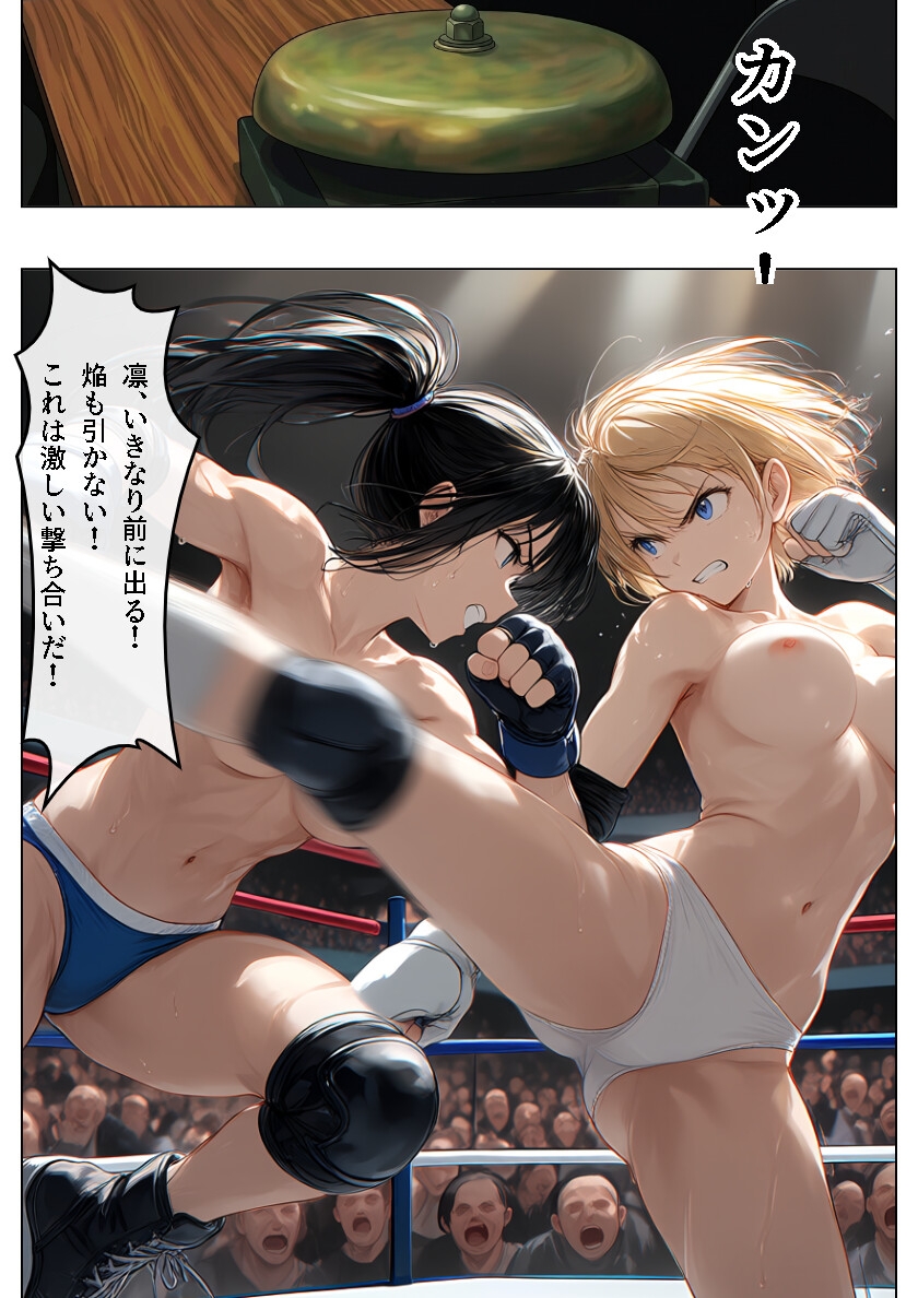 おっぱいバトル王座決定戦【おまけ没カット付き】