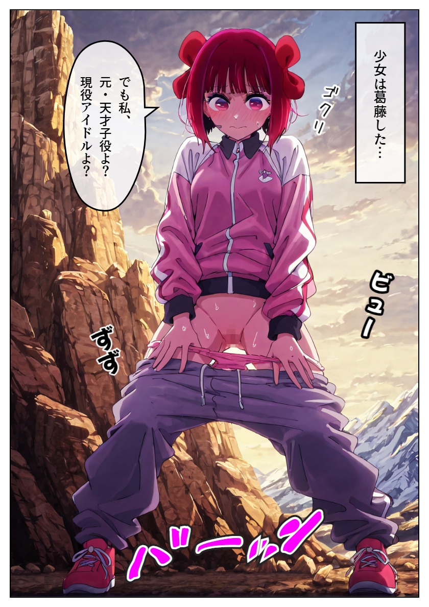 世界の果てでヤッテQ！～世界で一番熱い場所！有〇かな、岩山で散る!?の巻～『有〇かなが泣きながらうんこをするところが見たい』そんなあなたのための作品です★