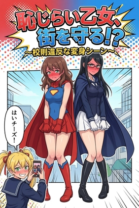 堅物生徒会長とドジっ子後輩が変身！?〜風紀とスカートの丈は私が守ります！〜