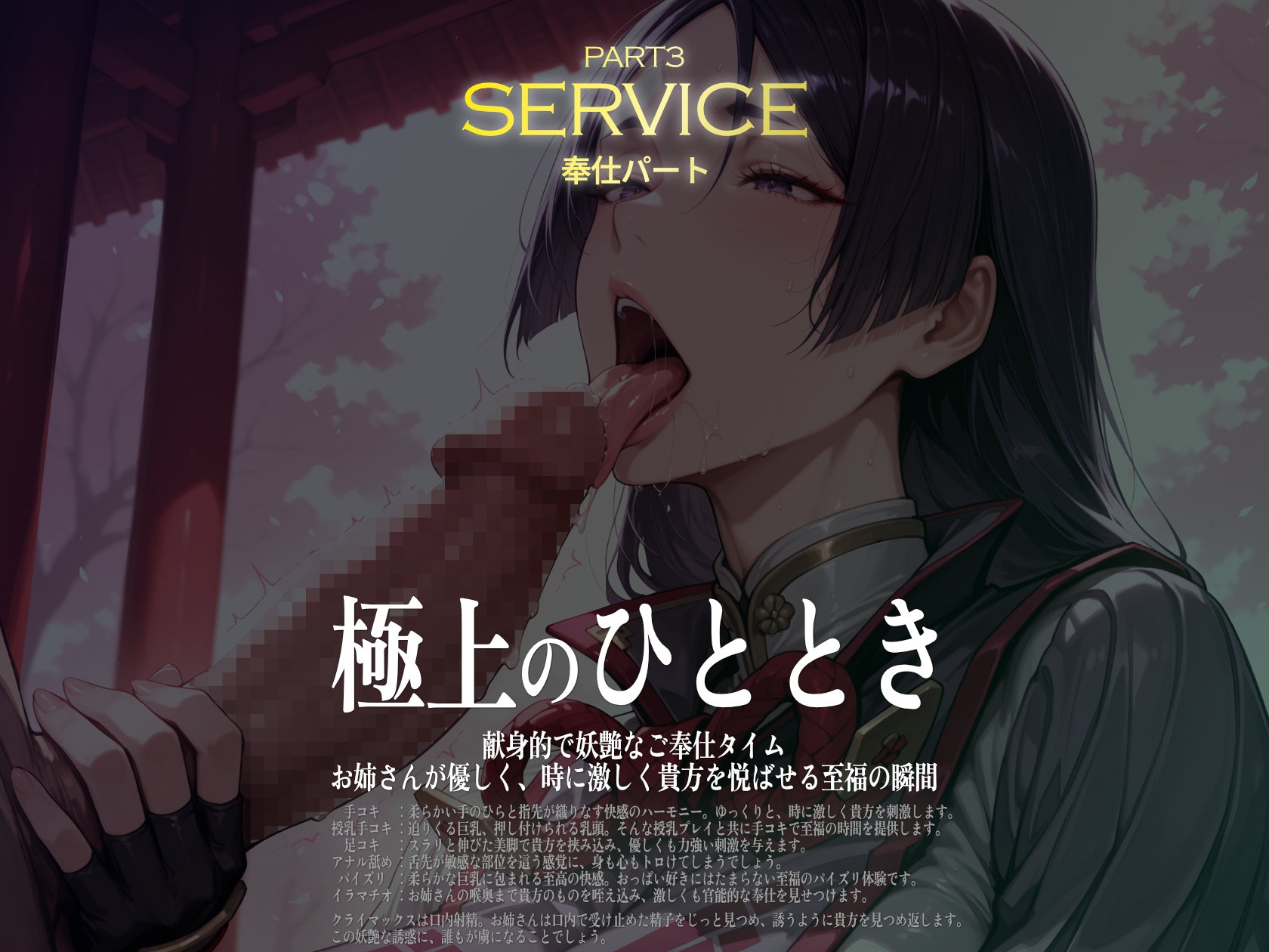 巨乳痴女同人CG集 エーテライト 源頼光編