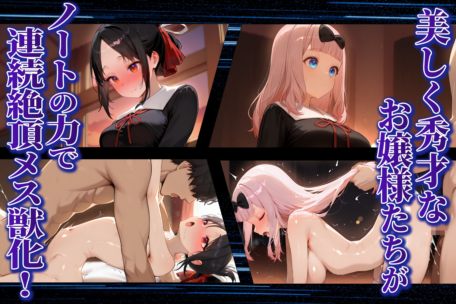 メスノート ～無限絶頂に堕ちるヒロイン達 四○かぐや編～