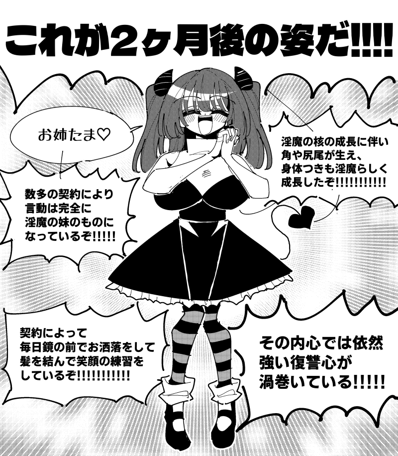 TS復讐者は淫魔の妹になる