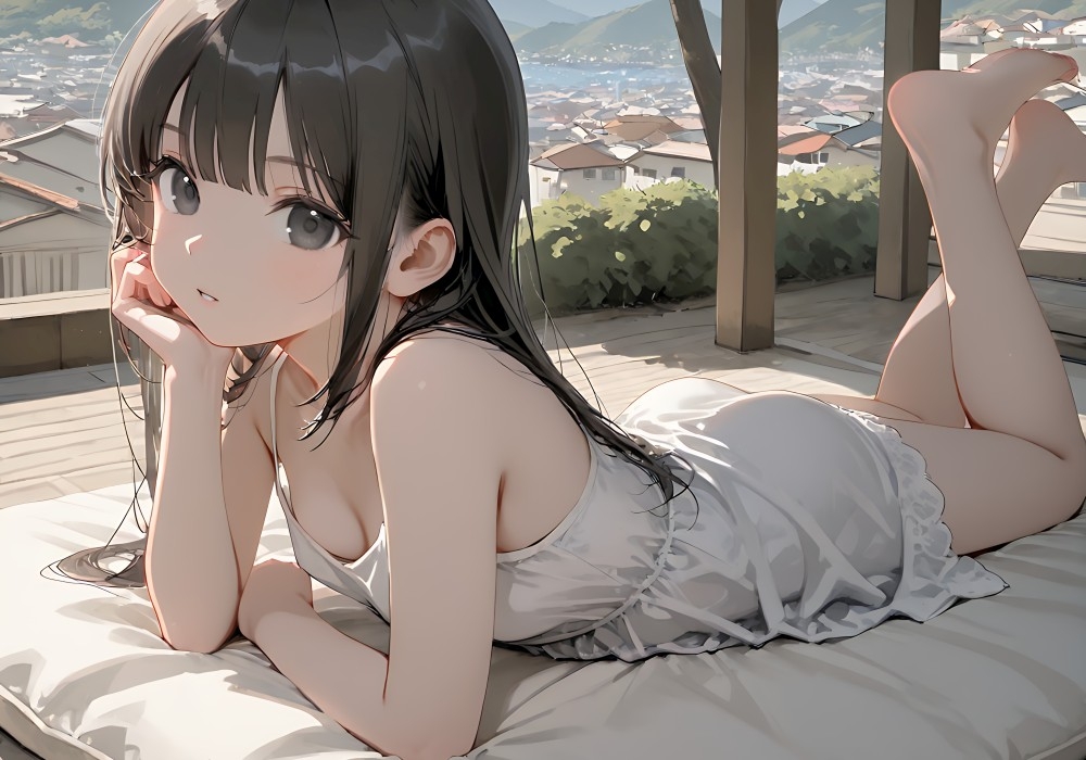 瀬戸内おもらし紀行 〜ノスタルジックな坂道で決壊する秘密の絶頂【放尿 × (ひかがみ+極尻)】全500枚収録〜