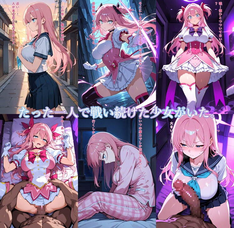 魔法少女リンネ堕落記録 ―精液中毒に堕ちるまで