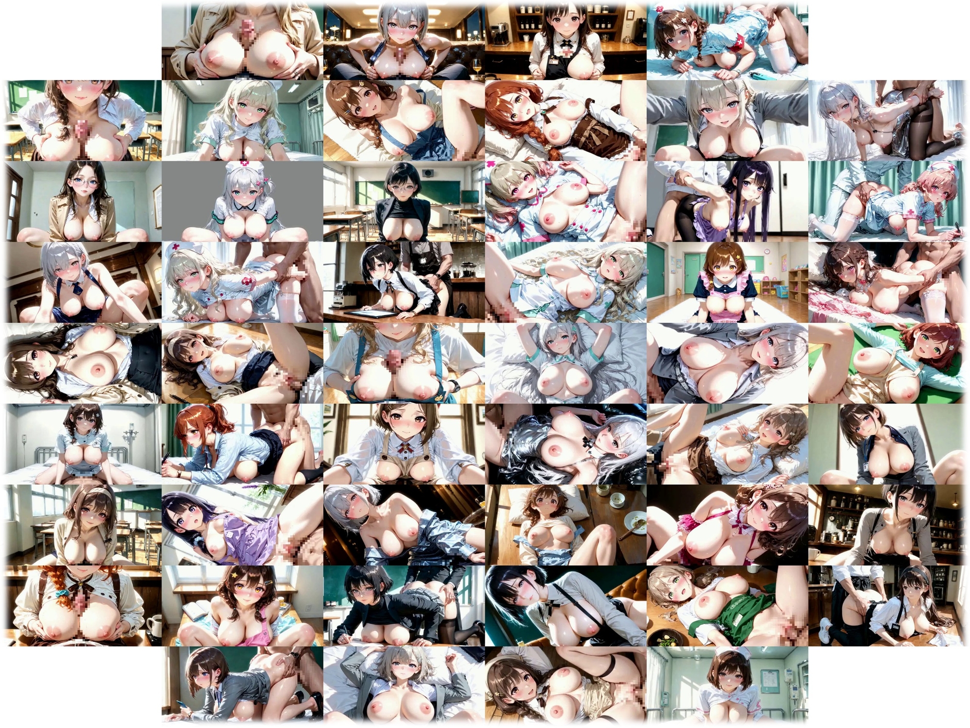 美少女コスプレSEX ～職業編_キャバ嬢&教師 etc.～