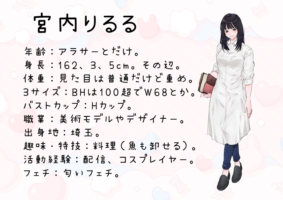 【美術モデル・デザイナー・元コスプレイヤー】わたしのオナニー事情 No.53 宮内りるる【オナニーフリートーク】