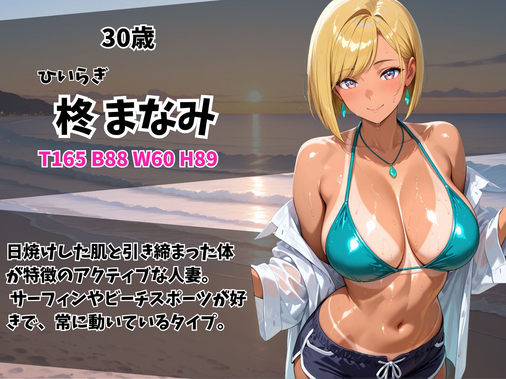 ケツ穴ミセス黒ギャル人妻ビーチ – Preview 5