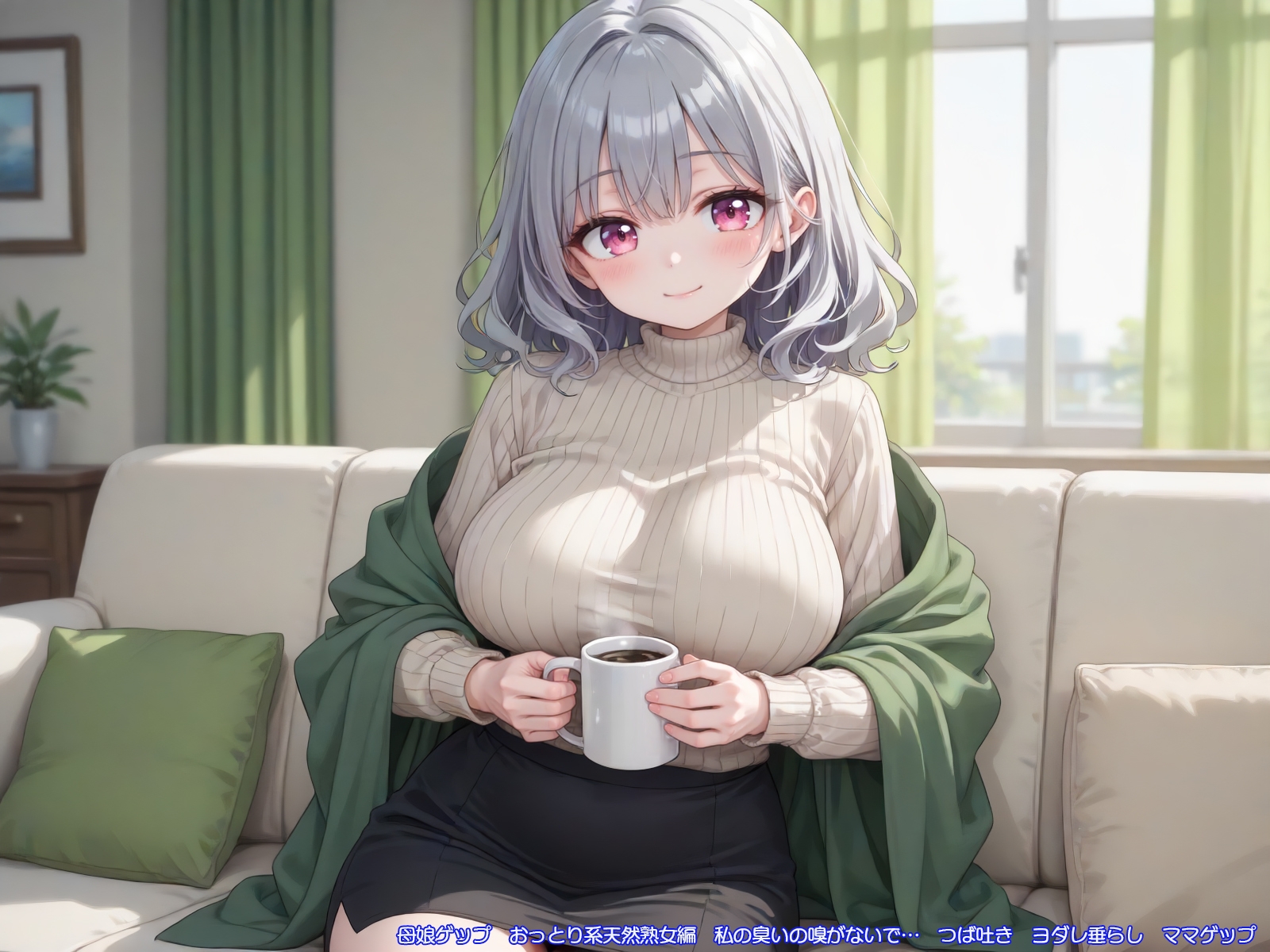 母娘ゲップ おっとり系天然熟女編 私の臭いの嗅がないで… つば吐き ヨダレ垂らし ママゲップ