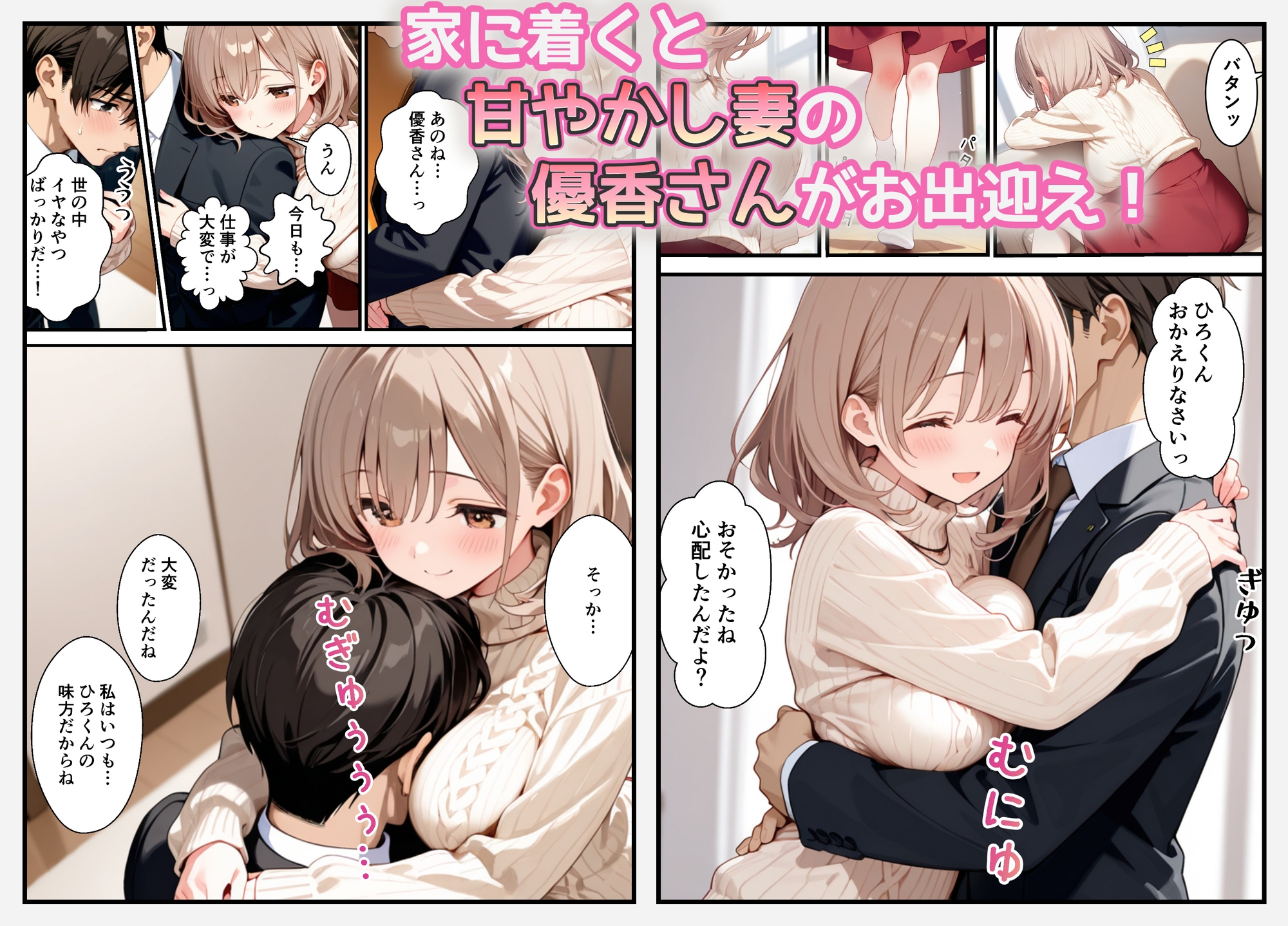 甘やかし妻とラブラブエッチ