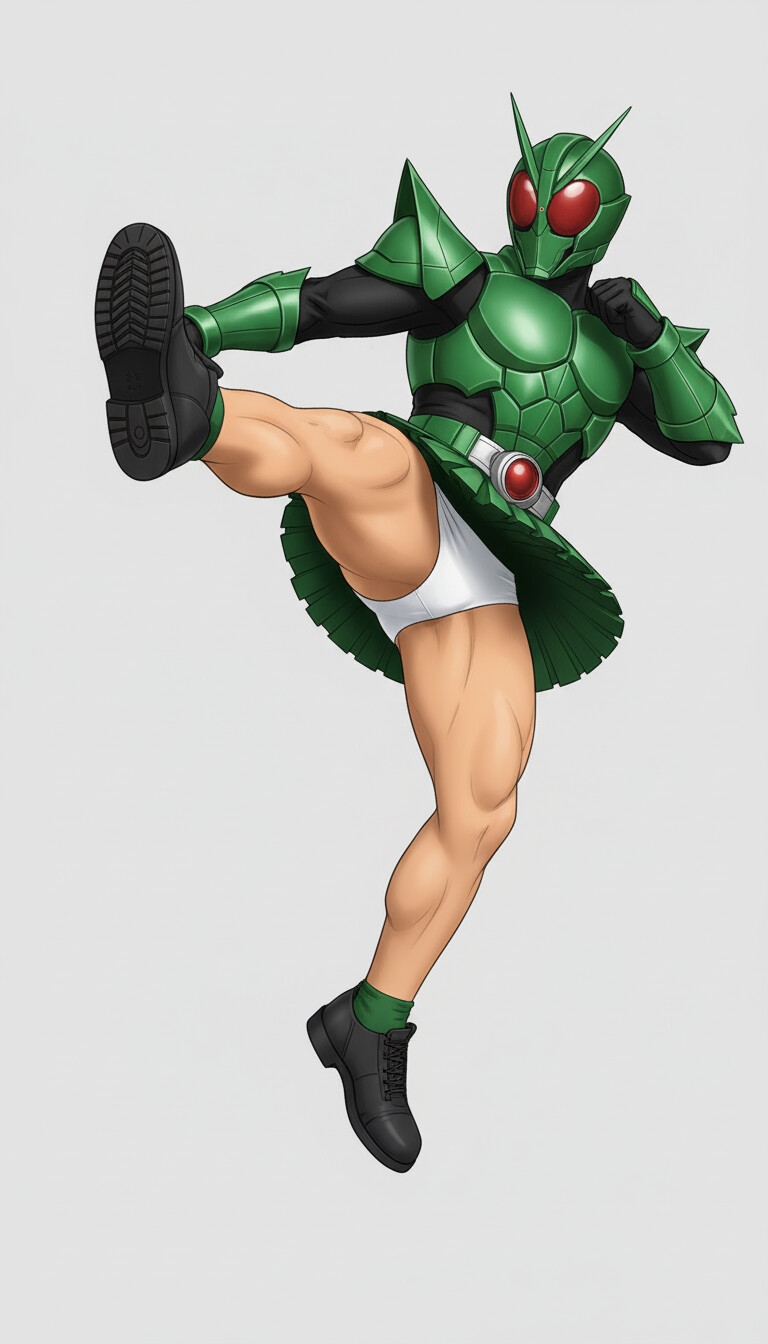 凌○のショッカー本部 ――女刑事・加賀美欄、子宮に刻まれた復讐の回転(ライダーローリング)