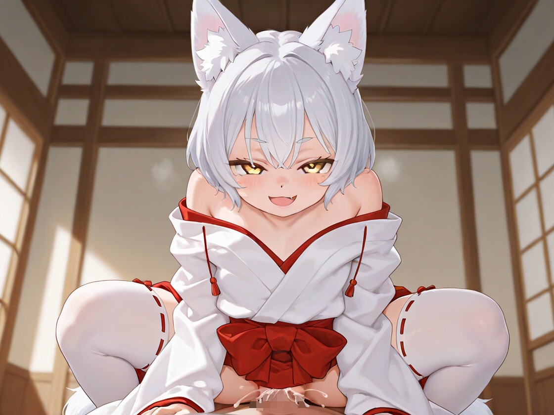 【KU100】アゲマン銀髪のじゃ〇リ妖狐がキツキツまんこで逆レしてきます〜俺が社長になるまでのサクセスストーリー〜【けもみみ/ファンタジー】