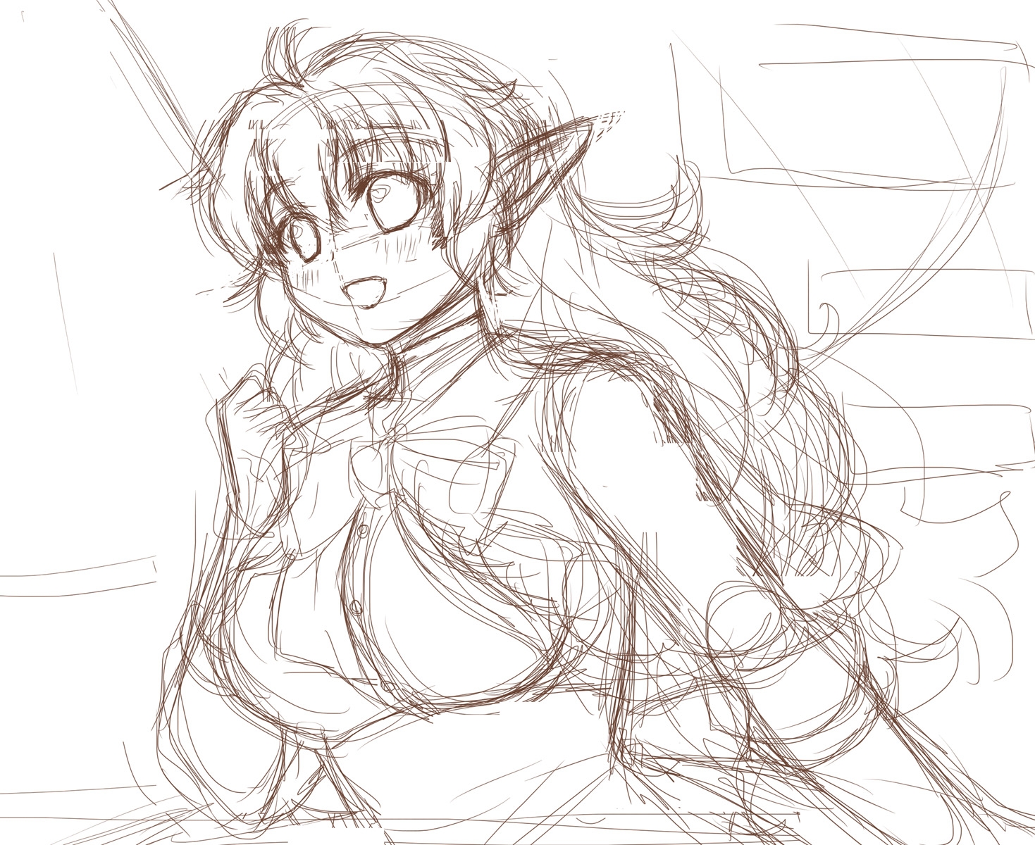 美しきエルフ Illust Collection – Preview 5