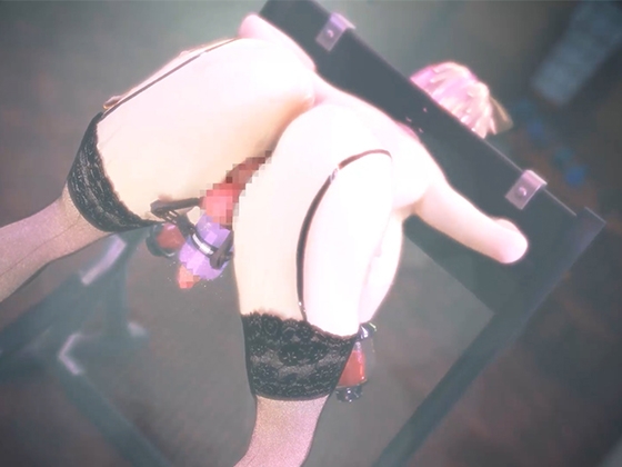 巨大ふたなり猫娘アクメ乳首責め～激かわ爆乳猫娘を拘束して高速乳首オナホ責めでメス堕ち射精～ – Preview 6