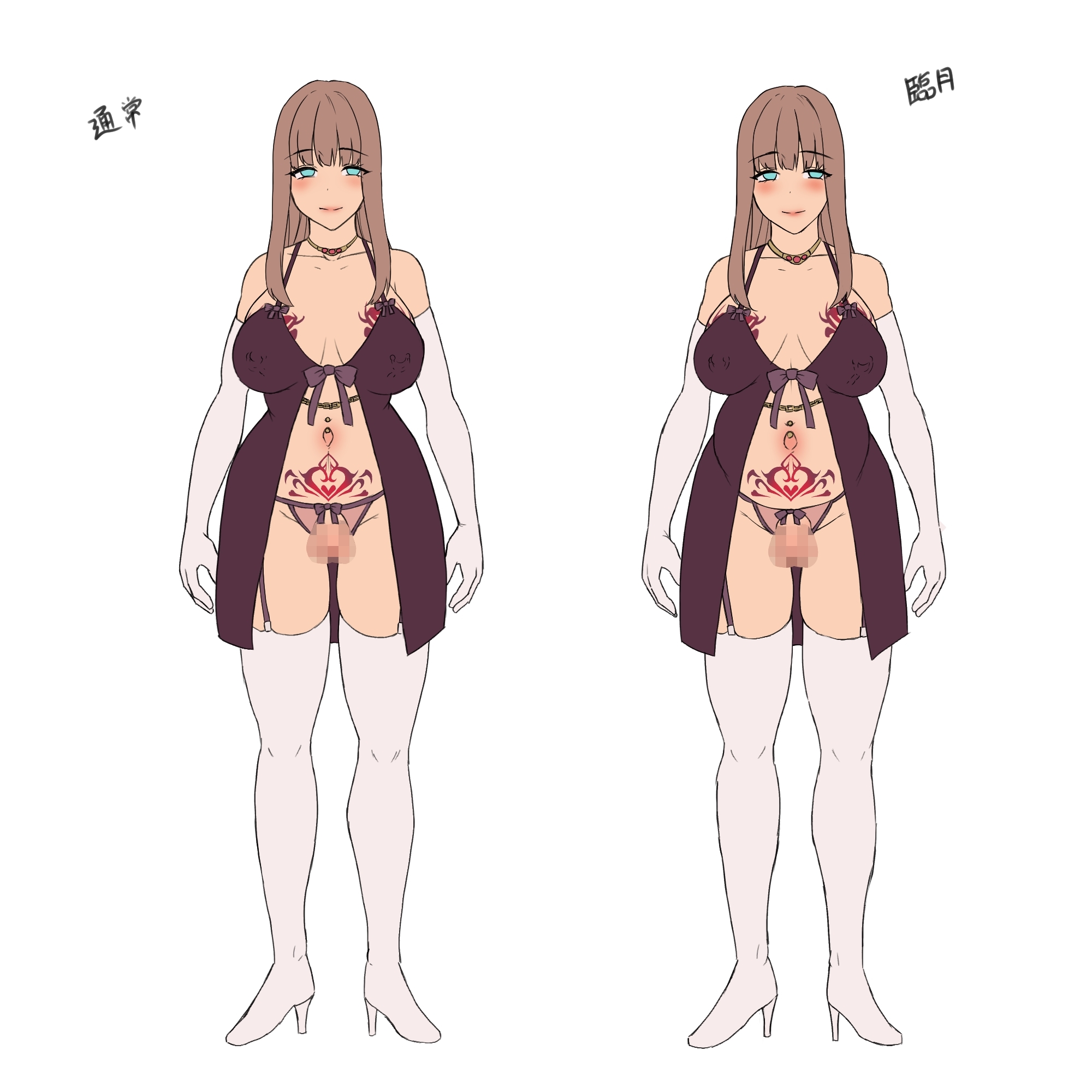 【ふたなり×ボテ腹×純愛】元チート能力持ち勇者の完全屈服ボテ腹ラブラブ新婚生活 – Preview 10