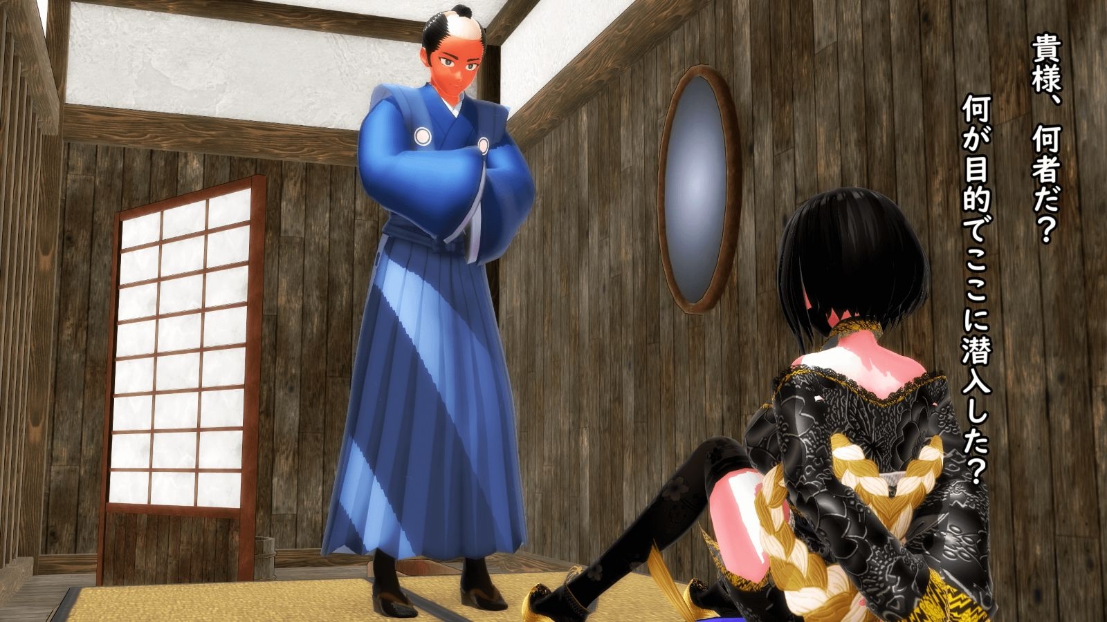 【おふざけ淫語】くノ一さんのお色気羞恥尋問【前編】(通常版) – Preview 3