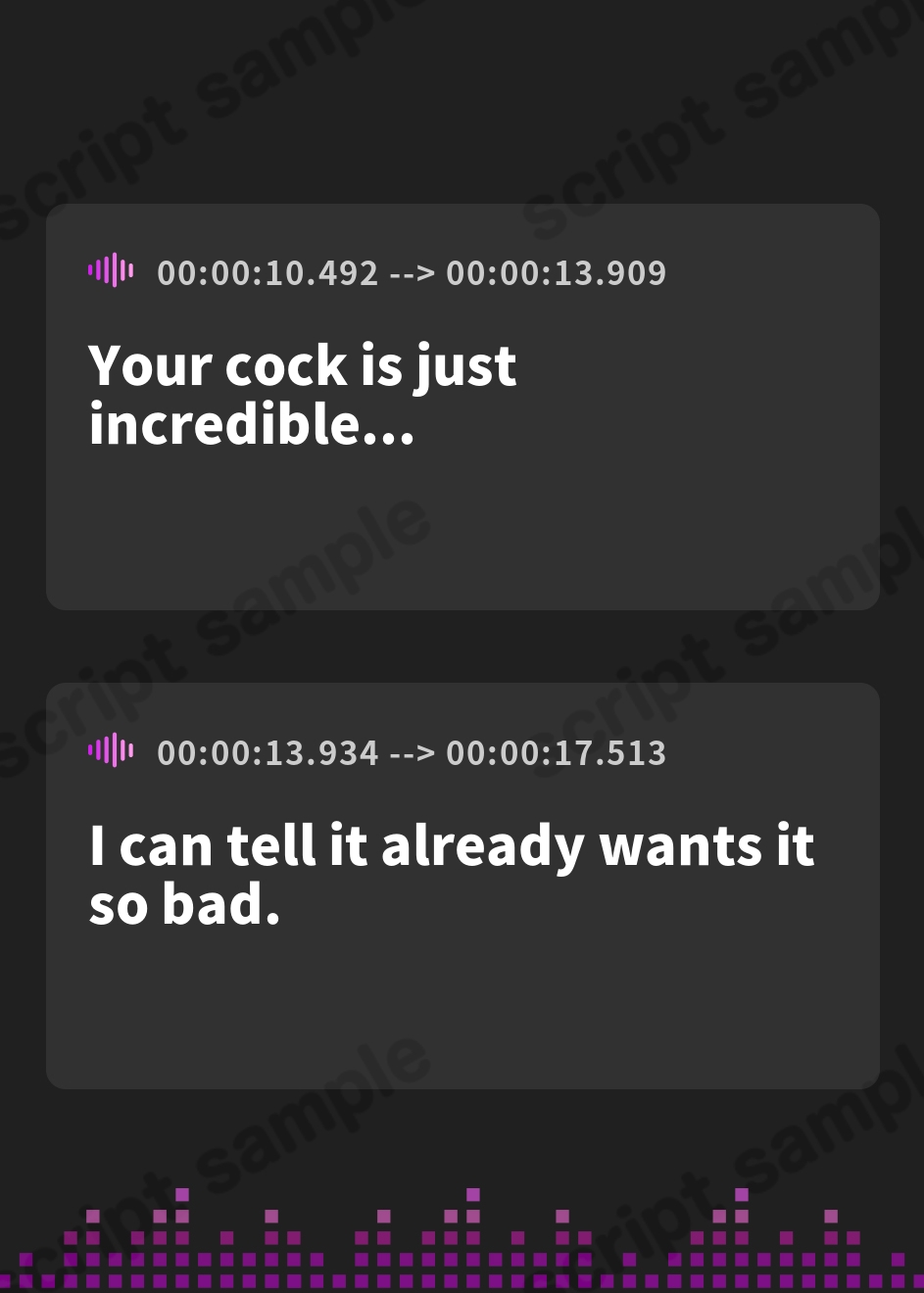 【英語版】【全編お下品オホ声】x【全編お下品ねっとりベロチュー】低音〜ドスケベワイフ〜相愛子作りお下品チン媚びドスケベねっとり孕ませ交尾 – Preview 3