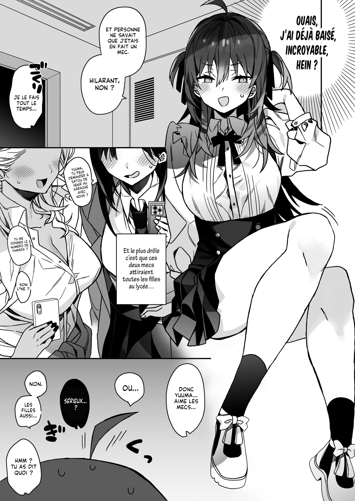 【フランス語版】女体化した俺の爛れた芸能生活