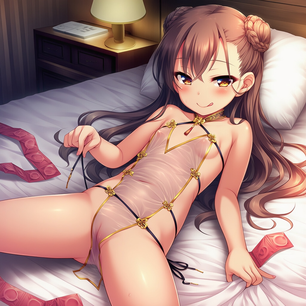 エッチな服を着た少女達の事前? – Preview 8