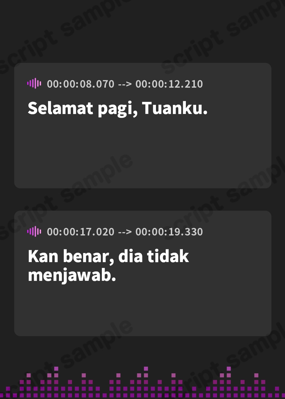 【インドネシア語版】【倒錯ASMR】この高貴なるドレイのワタクシに奉仕される幸せをその身に刻みなさい。【CV.佐伯伊織】